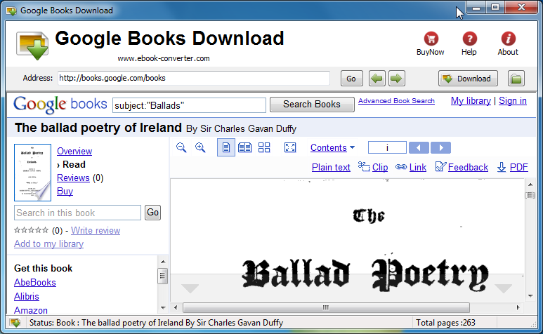 google books pdf free download